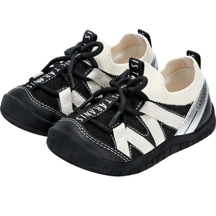 泰兰尼斯学步鞋春款透气鞋面男宝学走路机能鞋女宝包头防踢婴儿鞋