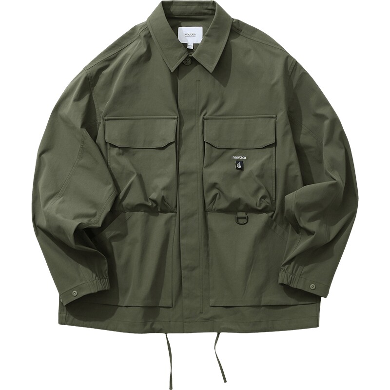 nauticawhitesail衬衫式外套