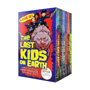 The Last Kids On Earth 地球上最后的孩子9册 奇幻冒险 英语章节小说 漫画 8-12岁 纽约时报畅销书 英文原版进口儿童图书