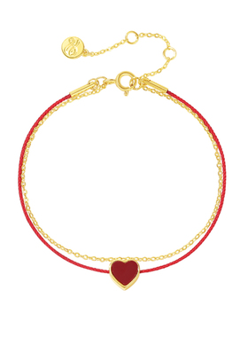 DODOGOGO红绳爱心手链本命年
