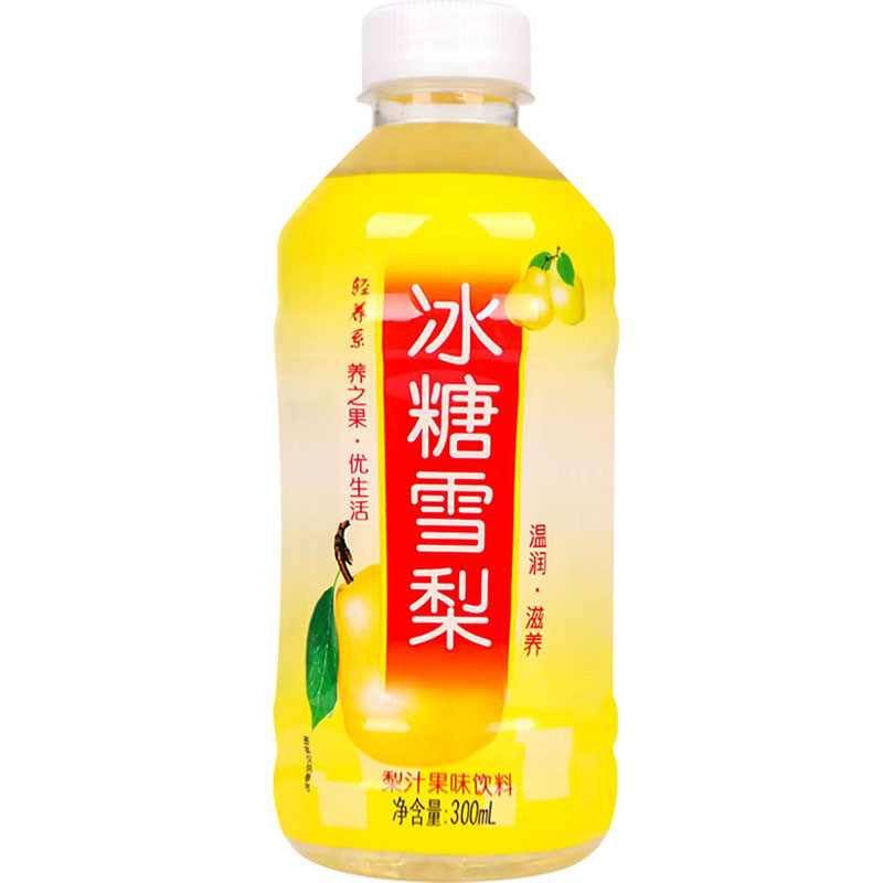 特价款冰糖雪梨300ml/12瓶整箱家用冰爽解渴果汁夏季饮料厂家推荐