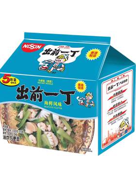 出前一丁香港版海鲜面劲道