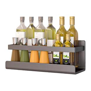 厨房冰箱磁吸置物架侧面收纳挂钩壁挂式纸巾架免打孔保鲜膜调料架