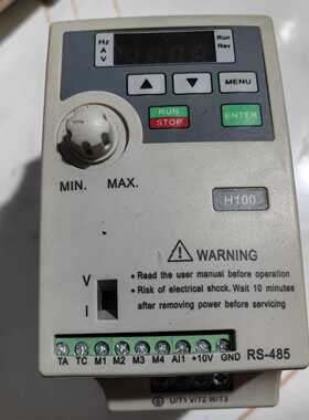 询价科肯变频器 H100-S0.75G，0.75KW，220V输