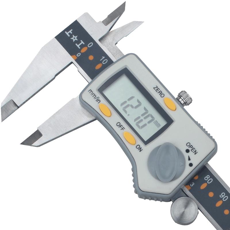 上工數(shù)顯游標(biāo)卡尺0-150mm0-300不銹鋼高精度電子數(shù)顯卡尺0-200mm