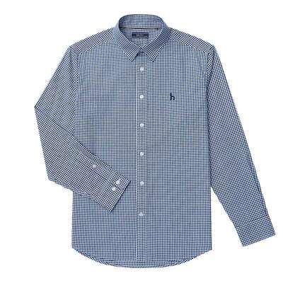 哈吉斯休闲商务格子衬衣外套男潮