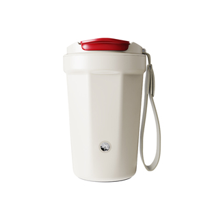 钻技电动搅拌杯陶瓷杯高颜值便携咖啡杯热水杯随身咖啡杯通勤便携