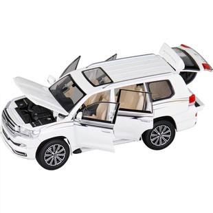 JKM 1/32丰田陆地巡洋舰LC200合金车模仿真汽车模型男孩玩具收藏