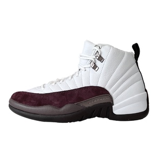 Air Jordan12 A Ma Maniere AJ12复古篮球鞋白酒红高帮DV6989-100