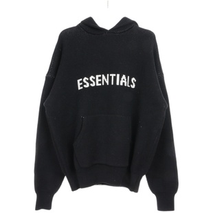 Fear of God FOG复线Essentials字母连帽毛衣高街宽松男女针织衫