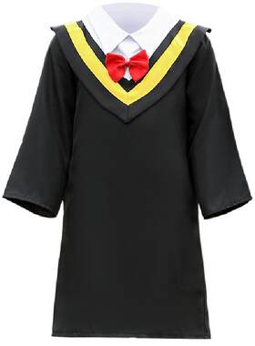 儿童博士服小学生毕业典礼