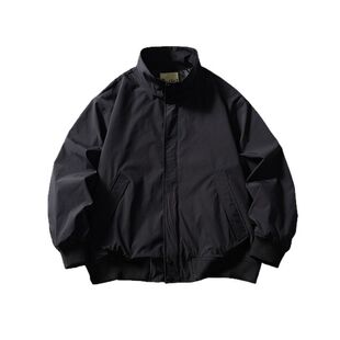 Dashufulcrum美式复古防盗口袋哈灵顿夹克男女春秋质感夹克外套