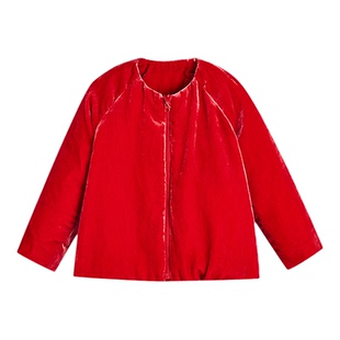 [新年系列]江南布衣羽绒服丝绒光泽感贵气26春男女童jnbybyjnby