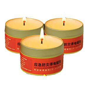 应急防灾蜡烛无烟无味家用防风