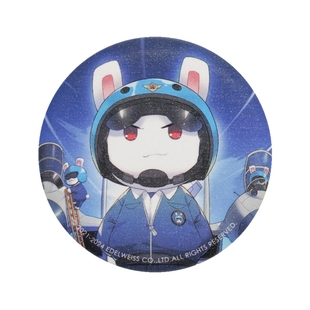 正版那年那兔那些事儿徽章消防特警升旗航天航空兵兔吧唧动漫周边