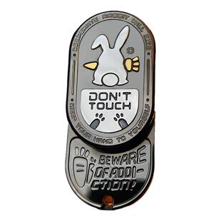 唐神升级版兔子律动机械推牌MOT节奏金属edc解压玩具指尖陀螺减压