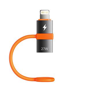 毕亚兹适用苹果17转接头Lightning转typec数据线转接头14转换器iphone手机平板u盘耳机充电二合一充电线