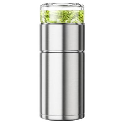 繁简简约不锈钢茶水分离保温