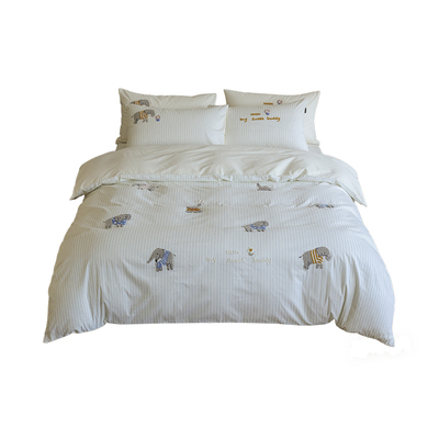 100S全棉磨毛保暖四件套