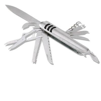 多功能野外不锈钢瑞士赠品小刀