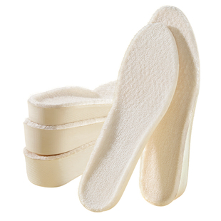 加绒增高鞋垫女新款冬不累脚增高垫靴子内增高鞋垫冬季保暖棉鞋垫