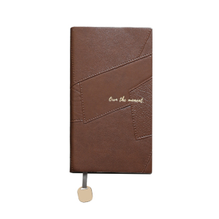 笔记本本子a6商务高档工作办公用会议记录本加厚高颜值拼接软皮面大学生考研便携横线本礼盒套装可定制印logo