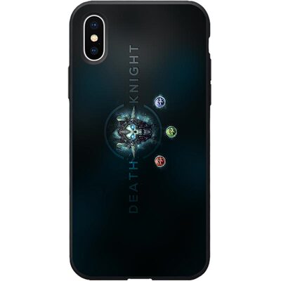 WOW死亡骑士适用苹果16/12/13/14手机壳iPhone15Pro魔兽世界XsMax全包SE华为荣耀OPPO小米VIVO安卓硅胶保护壳