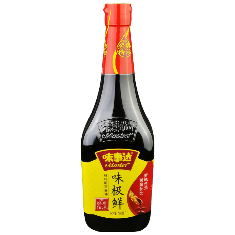 味事达味极鲜760ml特级酿造酱油