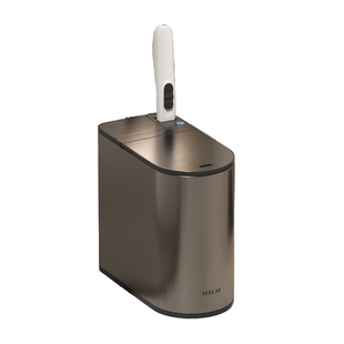 VEELAR智能感应垃圾桶卫生间厕所家用夹窄缝带马桶刷一体专用桶