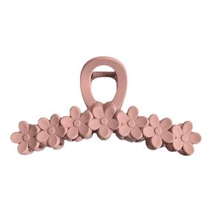 花朵抓夹女2025新款大号鲨鱼夹发量多盘发发夹后脑勺头发夹子头饰