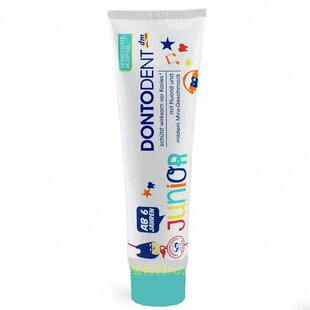 德国进口dm儿童牙膏6到12岁防蛀固齿专研含氟换牙期学生官方正品