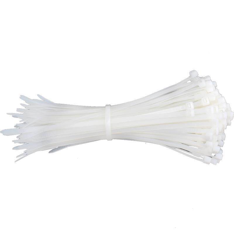 尼龙塑料扎带条卡扣黑白色束线带绳自锁式扎线带非标捆绑带固定器