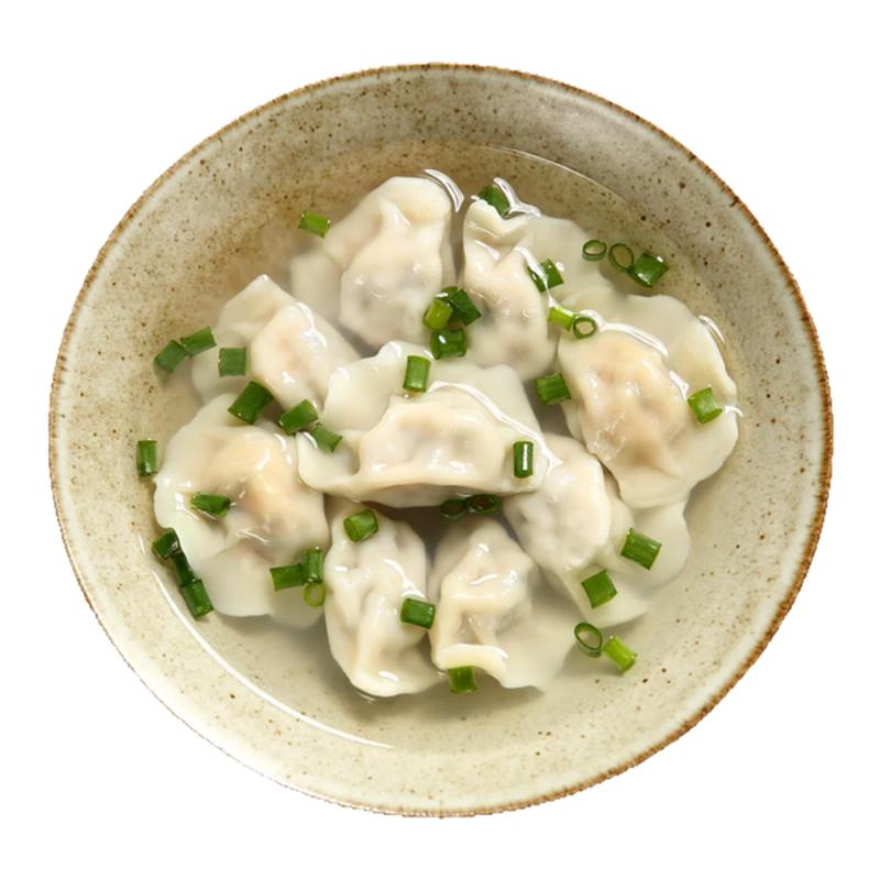 【猪肉茴香-4斤】香菇韭菜芹菜白菜茴香荠菜大葱鸡蛋馅水饺4包装