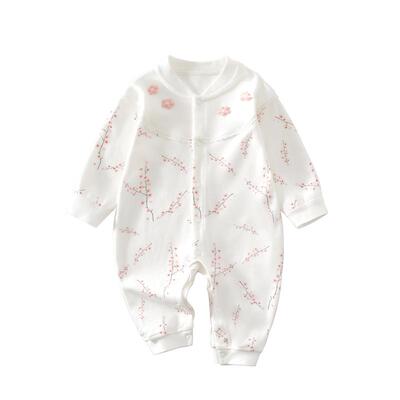 温巢婴儿衣服春秋季纯棉连体衣