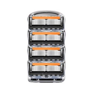 2024新款锋刃剃须刀官方麒舰非正品剃须刀片5剃刀男士手动刮胡刀