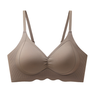 2026新款爆款背扣式无痕内衣女无钢圈聚拢文胸罩夏天夏季薄款胸衣