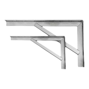 角铁支架架线燃气工程桥架隔板支撑室内外定制货架三角承重架层板