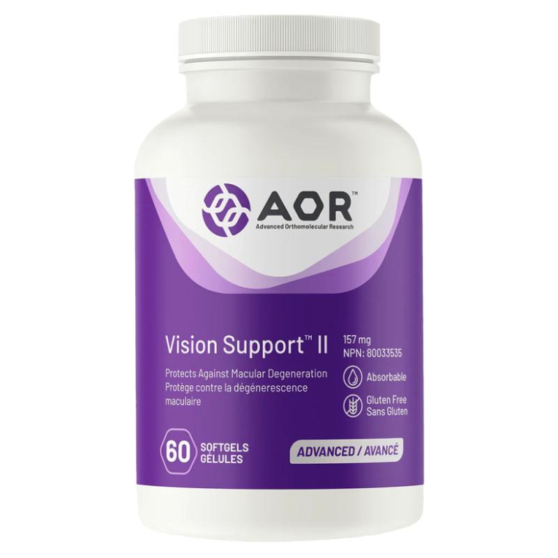 加拿大AOR Vision Support II 视力眼睛健康支持配方 60粒