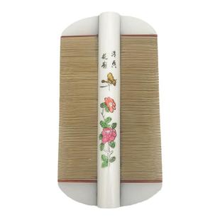 常州特产细竹篦子超密齿木梳子加密去成人头皮屑异物儿童虱卵家用