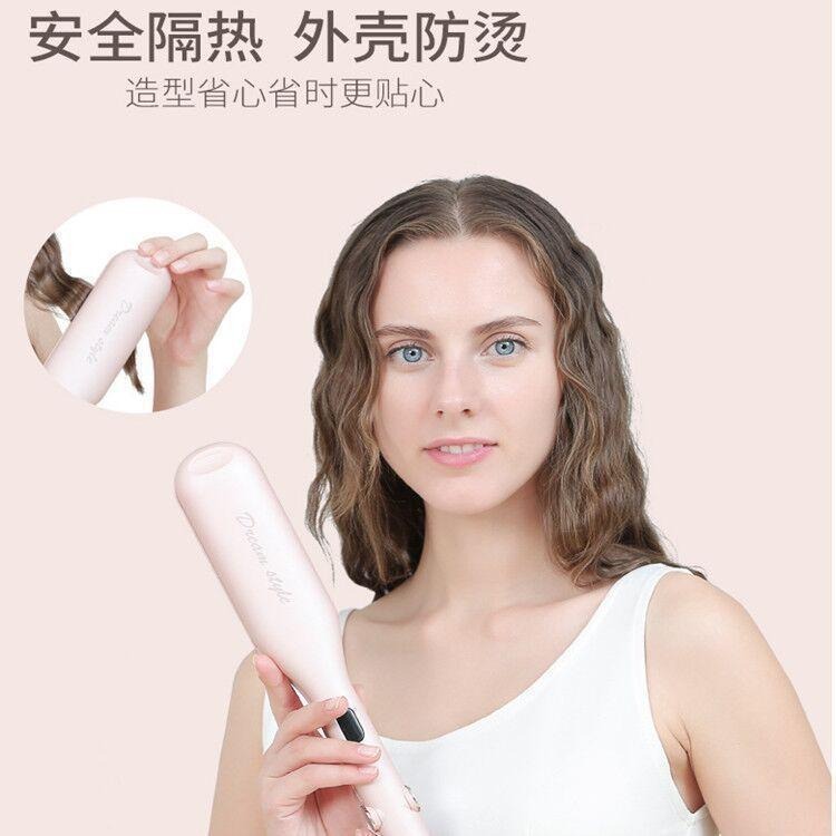 新款直销跨境卷发棒懒人夹发器玉米烫大波浪水波纹蛋卷大卷自动卷