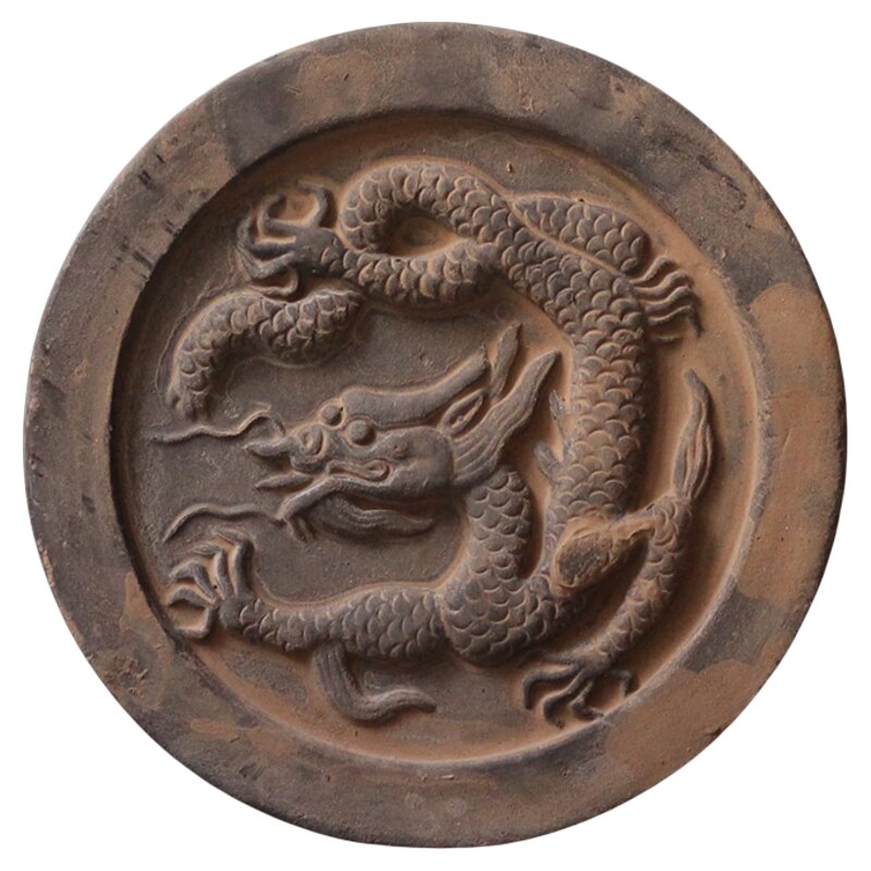 瓦当拓片展厅客厅书房陶非遗四神