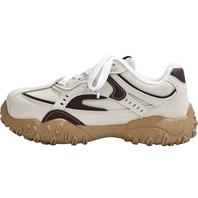 人本官方店新款百搭加绒保暖冬季厚底跑步鞋德训鞋赛车鞋运动鞋女