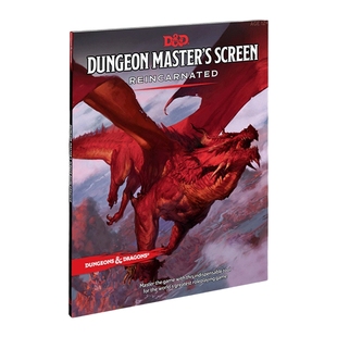 英文原版 Dungeon Master's Screen Reincarnated 龙与地下城 地下城主帷幕再现 英文版 进口英语原版书籍