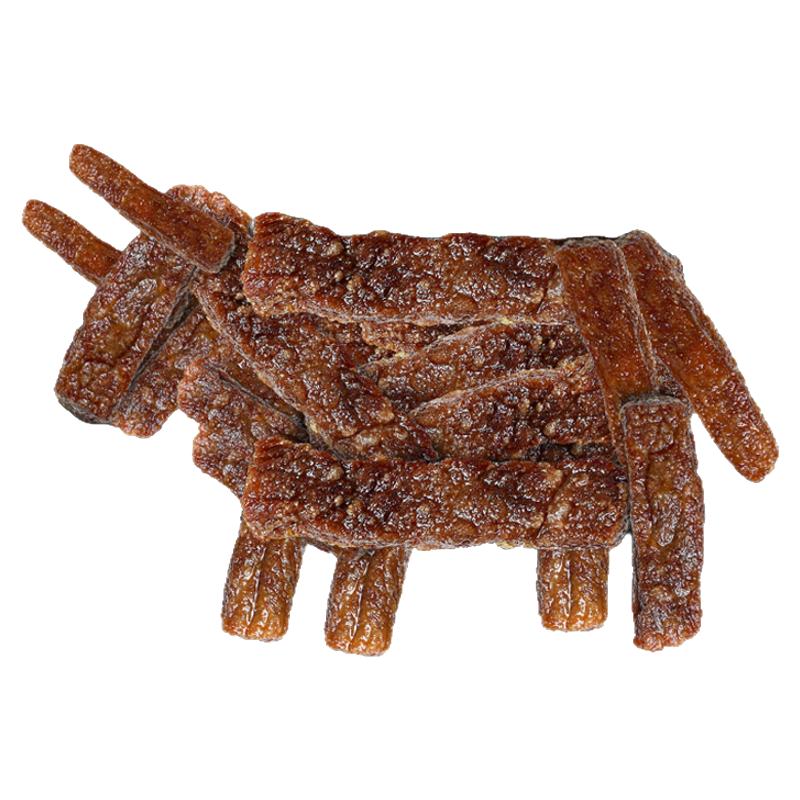 垚炎招牌牛肉干250±10g独立小包装营养健康香辣麻辣吃货零食