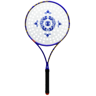 久久星兰花瓷太极柔力球拍套装专利技术水晶拍面纤薄款柔力球拍