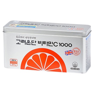 韩国直邮高丽银丹维生素C片高浓度VC1000补充营养增强抵抗300粒