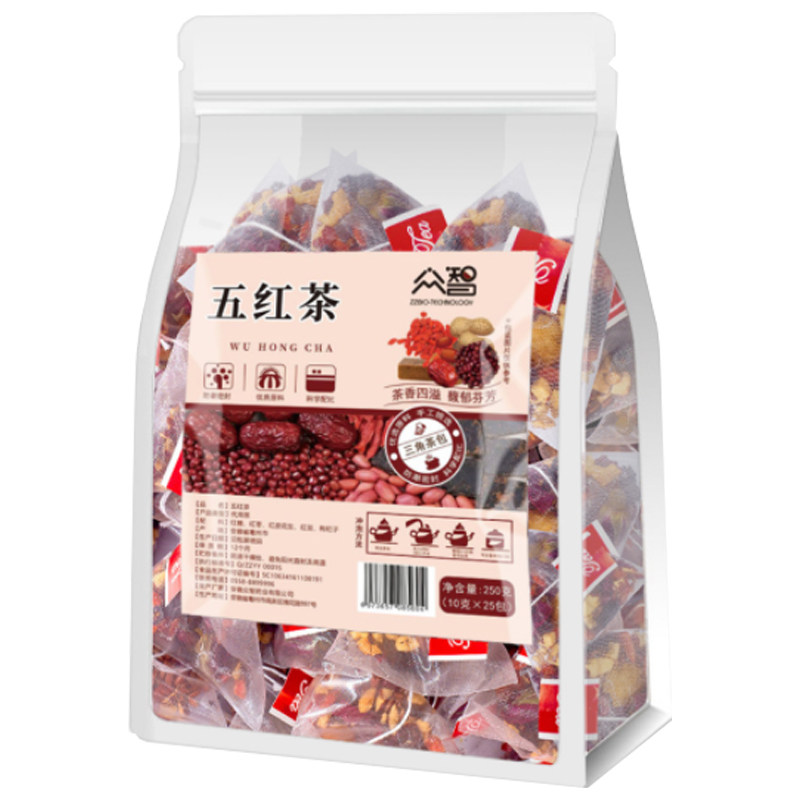 五红茶孕期哺乳期月子产后补气血