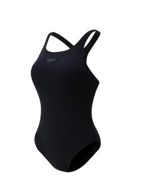Speedo女子连体泳衣弹力显瘦抗氯