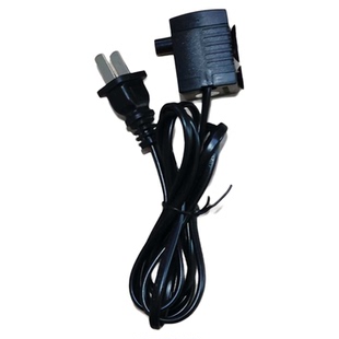 工艺品喷泉鱼池配件2W2.5W3W5W静音耐用水泵循环12彩灯雾化加湿器