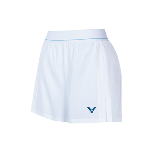 胜利VICTOR威克多运动短裤羽毛球服女裤子A字百褶透气速干R51211